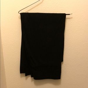 Ribbed yoga waist skirt